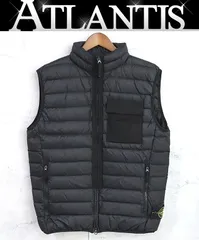 【広尾店】ストーンアイランド STONE ISLAND ダウンベスト ブラック size2XL 【18486】