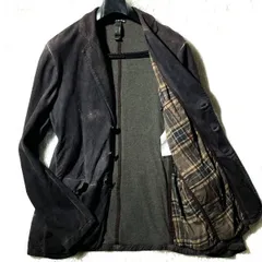 TOMORROWLAND別注★OPIFIX MADE IN ITALY★抜群ヴィンテージ感★スエード羊革レザー テーラードジャケット イタリア製 46 トゥモローランドのサムネイル