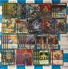 デュエルマスターズ/デュエマ　5cガイアハザード退化　デッキパーツセット　40枚