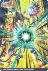 【[箔押し仕様] 9-14 超サイヤ人4ベジータ＋超サイヤ人4孫悟空 (SEC シークレット) 】 イタジャガ ドラゴンボール vol.9