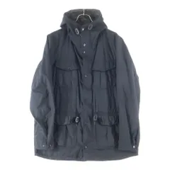 Barbour (バブアー) × MARGARET HOWELL マーガレットハウエル オイルド フーデッド ジップアップ ジャケット ブラック 579-5225001