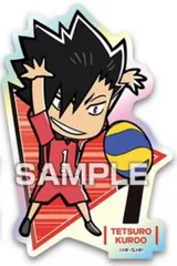 【黒尾 鉄朗(B)】ハイキュー!! キャラカットステッカーガム ※ステッカーのみ