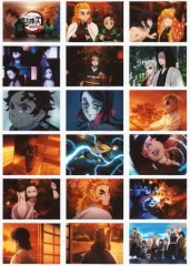 【中古】キャラカード 全18種セット 「テレビアニメ 鬼滅の刃 無限列車編×ufotable Cafe×マチ★アソビCAFE OPランダムブロマイド」