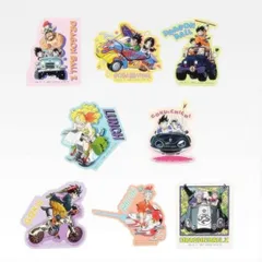 【H賞 B/ステッカー（8枚セット） (ステーショナリーアソート) 】 一番くじ ドラゴンボール Fantastic Adventure 2 【中古】