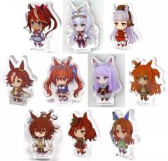 ケース付き】ウマ娘&ZONeコラボ 手作りメタルスタンド コンプセット