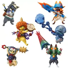 【中古】トレーディングフィギュア 全6種セット 「カプコンフィギュアビルダー スタンダードモデル モンスターハンター オトモアイルー Vol.3」