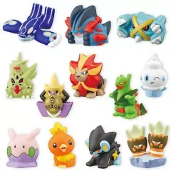 【中古】食玩 トレーディングフィギュア 全12種セット 「ポケモンキッズXY 登場!ゲンシカイオーガ編」 