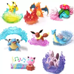 【中古】食玩 トレーディングフィギュア 全8種セット 「ポケットモンスター デスクでお役立ちフィギュア2」