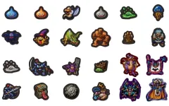 【中古】食玩 雑貨 全24種セット 「ドラゴンクエスト キャラマグネッツ ～ロト三部作～」