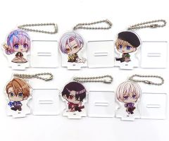 レア】銀魂 デコフレアクリルキーホルダー 神威BOX 全8種セット