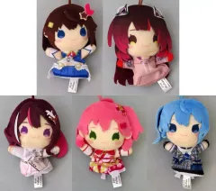 【中古】ぬいぐるみマスコット・ぬいぐるみバッジ 全5種セット 指パペット-0期生- 「バーチャルYouTuber ホロライブプロダクション」