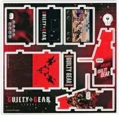 [중고] 아크릴 스탠드 아크릴 패널 아케이드 케이스 바람 아크릴 디오라마 [GUILTY GEAR -STRIVE- POP UP SHOP in 마루이]