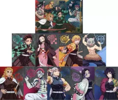 【中古】クリアファイル 集合 クリアファイルセット(A4×1・A5×9) 「鬼滅の刃」 ユニバーサル・スタジオ・ジャパン2024限定