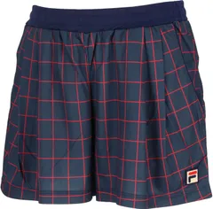 フィラ FILA テニス ショートパンツ レディース テニスウェア ショートパンツ ハーフパンツ 短パン すっきりシルエット ショーツ 吸水速乾 UVカット 接触冷感 熱中症対策 紫外線  EL0034 11Z フィラレッド