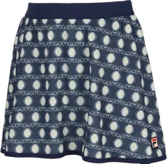 フィラ FILA テニス スコート レディース ウィメンズ 女性 大人 スカート ボトムス ウェア エンブレム ロゴ 正統的 女性らしい 吸水 速乾 UVカット 部活動 クラブ スクール  EL0003 38A モスグリーン