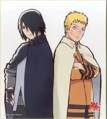 【中古】紙製品(キャラクター) ナルト＆サスケ スペシャル色紙 色コレ 「一番くじ BORUTO-ボルト- NARUTO NEXT GENERATIONS～NARUTO TO BORUTO～」 ラストワン賞
