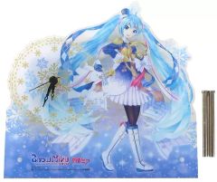 [중고]두고 시계·벽걸이 시계 하츠네 미쿠 아크릴 시계 [SNOW MIKU 2020]