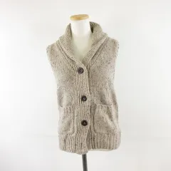 ハートマーケット heart market ニットベスト ベージュ F *A321