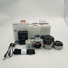 SONY α NEX-C3 シルバー ミラーレス デジタル 一眼レフ カメラ レンズ SEL1855