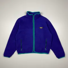 (105) 80s エルエルビーン フリース ジャケット ブルー