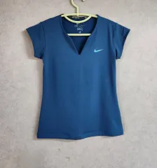 ナイキ ドライフィット Vネック 半袖 Tシャツ S