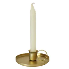 Hyack 燭台 ２個セット キャンドルホルダー キャンドルスタンド お祝い 蝋燭立て 金属製 
