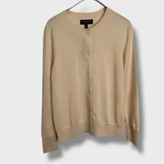 ☆タグ付き未使用品☆バナナリパブリック☆バナリパ☆ニットカーディガン☆薄手☆メリノウール☆薄ピンク☆レディースM☆C26M