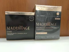 マキアージュ ドラマティッククッションジェリー　ケース　2点セット
