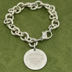ティファニー リターン トゥ ラウンドタグ ブレスレット 045320