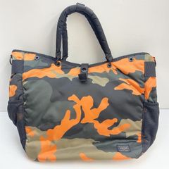 [중고]PORTER PS CAMO 2WAY TOTE BAG ▲숄더 스트랩 결품[92][240092329804]