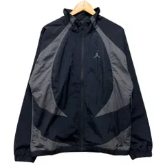 NIKE ナイキ DX9368-011 JORDAN BRAND WARM UP JACKET ナイロンジャケット ブラック サイズ XL 正規品 / 53990