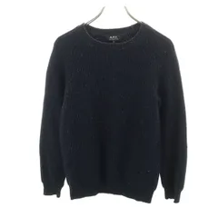 A.P.C. アーペーセー 長袖 セーター S ネイビー ニット メンズ 古着のサムネイル