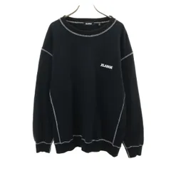 XLARGE エクストララージ 長袖 スウェット トレーナー L ブラック メンズ 古着