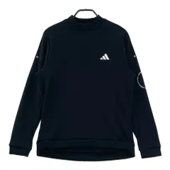 サイズ：L ADIDAS GOLF アディダスゴルフ HY0935 ハイネック 長袖Tシャツ  ブラック系 [240101635820] ゴルフウェア メンズ ストスト