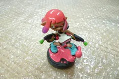 スプラトゥーン イカガール ネオンピンク amiibo アミーボ フィギュア　管理g0301