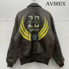 アヴィレックス A-2 フライト レザー ジャケット B-29 1978-01 メンズ S ISItems【USED】【古着】【中古】50154209
