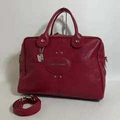 2602-105｜ロンシャン 2WAYハンドバッグ レザー レッド