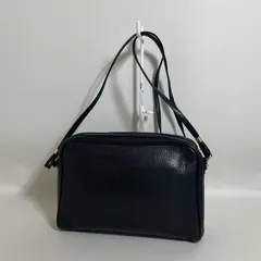 2602-112｜グッチ ショルダーバッグ レザー ブラック