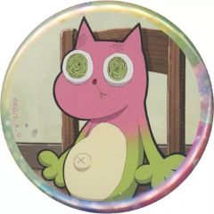 鬼滅の刃 キメツ学園 甘露寺蜜璃 ビッグハンドキャット 缶バッジ