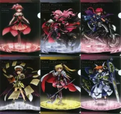 【中古】クリアファイル 全6種セット A4クリアファイル 「魔法少女リリカルなのは Reflection」 劇場限定前売特典