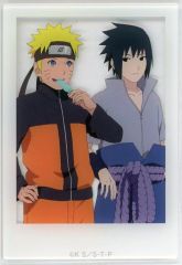 [중고] 캐릭터 카드 나루토 & 사스케 (현재) [NARUTO - 나루토 - 질풍전 20th Anniversary POP UP STORE in 로프트 신작 일러스트 과거와 현재 ver. 트레이딩 아크릴 카드]