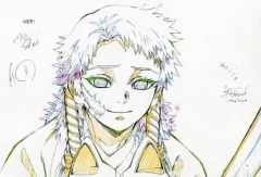 【中古】ポストカード 錆兎(素顔) 展示原画ポストカード 「鬼滅の刃 キャラクター絵巻カフェ in ufotable Cafe 第二期」