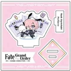 【中古】アクリルスタンド・アクリルパネル 15.マシュ・キリエライト×ポチャッコ(描き下ろしイラスト) アクリルスタンドプレート 「Fate/Grand Order×サンリオキャラクターズ」