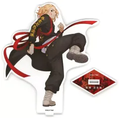 【中古】アクリルスタンド・アクリルパネル 佐野万次郎 描き下ろしイラスト 戦う背中ver. BIGアクリルスタンド 「東京リベンジャーズ POP UP SHOP in PickUpランキン 渋谷ちかみち」