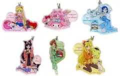 【中古】キーホルダー 全6種セット アクリルキーホルダー 「美少女戦士セーラームーンシリーズ×サンリオキャラクターズ」