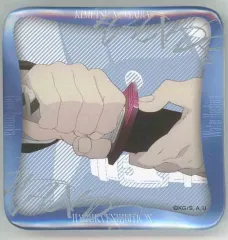 【中古】バッジ・ビンズ 冨岡義勇(デザイン43) 「アニメ 鬼滅の刃 柱展 -そして無限城へ- 柱百景～マニアック缶バッジ15～ 冨岡義勇」