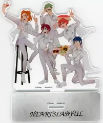 【中古】アクリルスタンド・アクリルパネル ハーツラビュル寮 アクリルスタンド D100アートver. 「ディズニー ツイステッドワンダーランド」