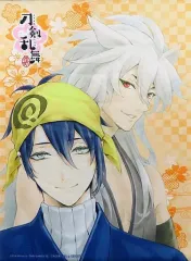 【中古】タペストリー 三日月宗近＆小狐丸 B3タペストリー 其の五 「刀剣乱舞-花丸-」 TOHO animation STORE限定