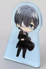 【中古】アクリルスタンド・アクリルパネル シエル・ファントムハイヴ アクリルクリップスタンド 「黒執事 -寄宿学校編-」 C104グッズ