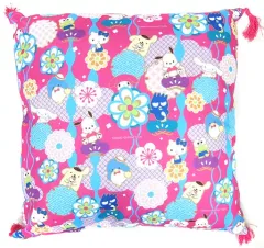 【中古】クッション・抱き枕・本体(キャラクター) 座布団 「サンリオ当りくじ サンリオキャラクターズ 和風当りくじ」 ラストスペシャル賞